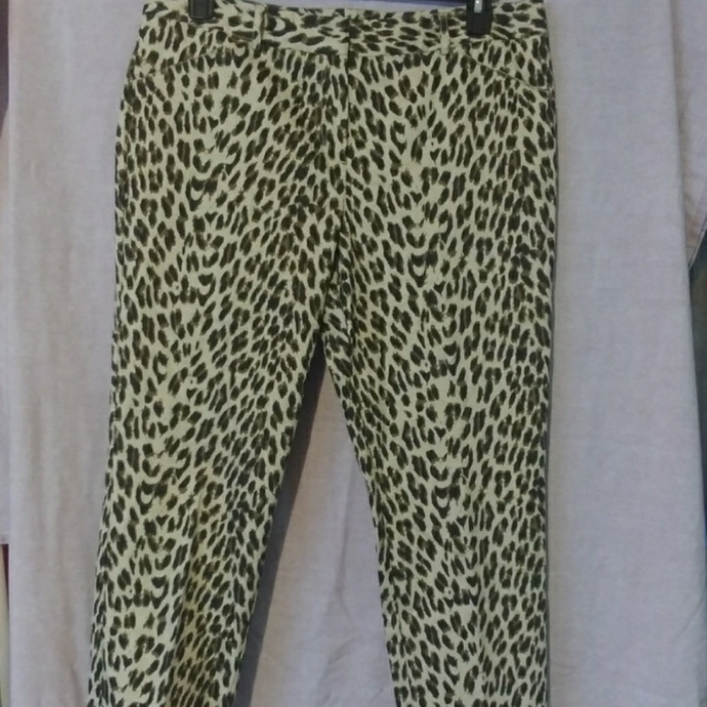 Animal print pants